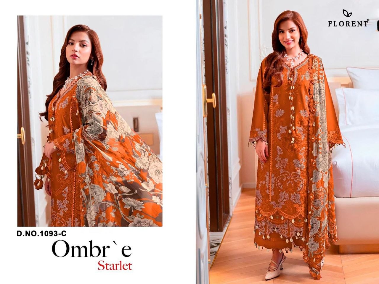 1093-C Florant Pakistani Salwar Suit