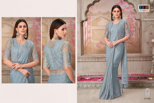 31005 Silver Screen 21 Edition Tfh Georgette Sarees