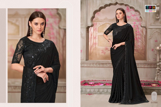 31008 Silver Screen 21 Edition Tfh Georgette Sarees