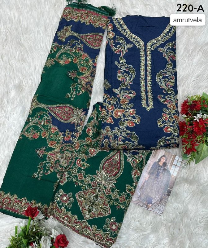 AT-220-A Amrutvela Pakistani Salwar Suit
