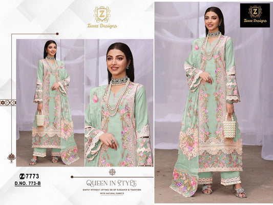 773B Ziaya Design Cotton Pakistani Readymade Suits