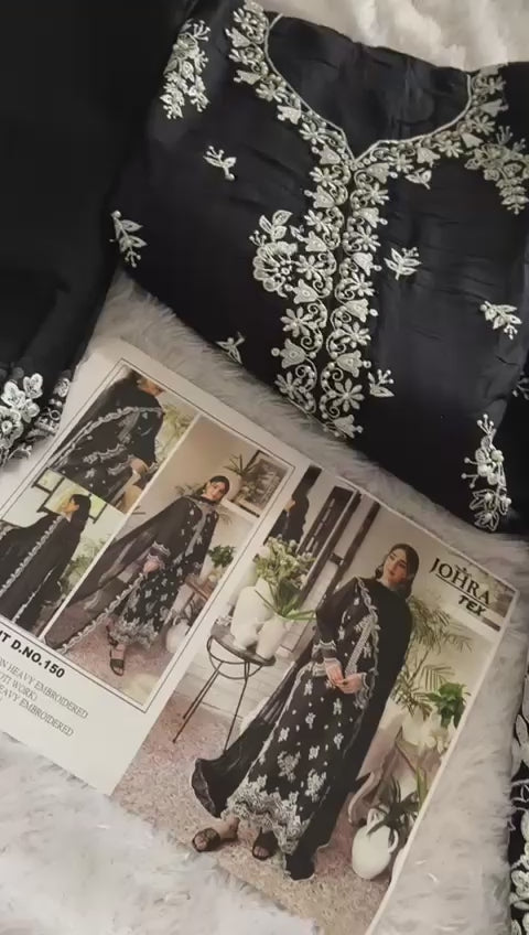 Jt-150 Johra Tex Moti Work Pakistani Salwar Suits