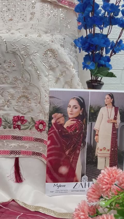 10269 Mylene Vol 1 Zaha Embroidered Pakistani Salwar Suits