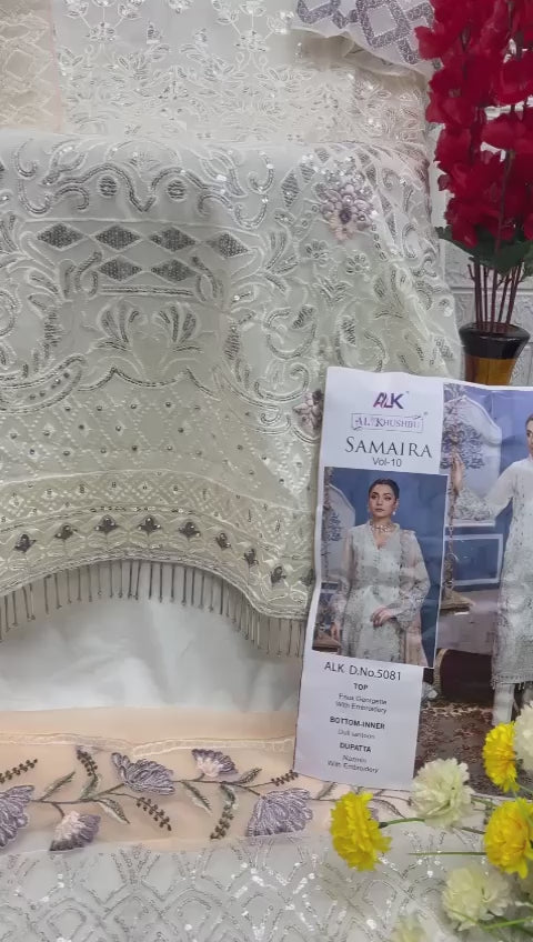 5081 Samaira Vol 10 Alk Georgette Pakistani Salwar Suits