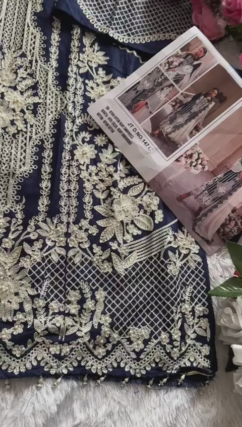 Jt-147C Johra Tex Cotton Pakistani Salwar Suits