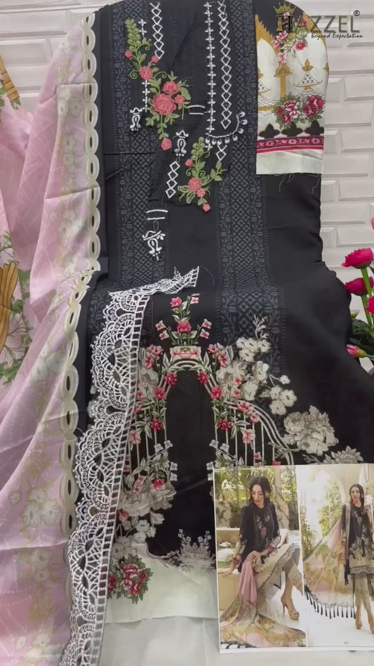 135 Hazzel Print Pakistani Patch Suits