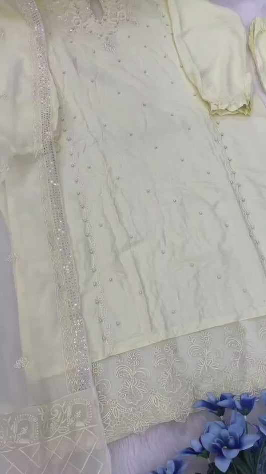 557 Anamsa Sequence Work Pakistani Readymade Suits