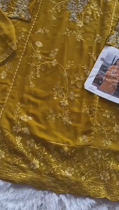 1437A Mehboob Tex Georgette Pakistani Salwar Suits