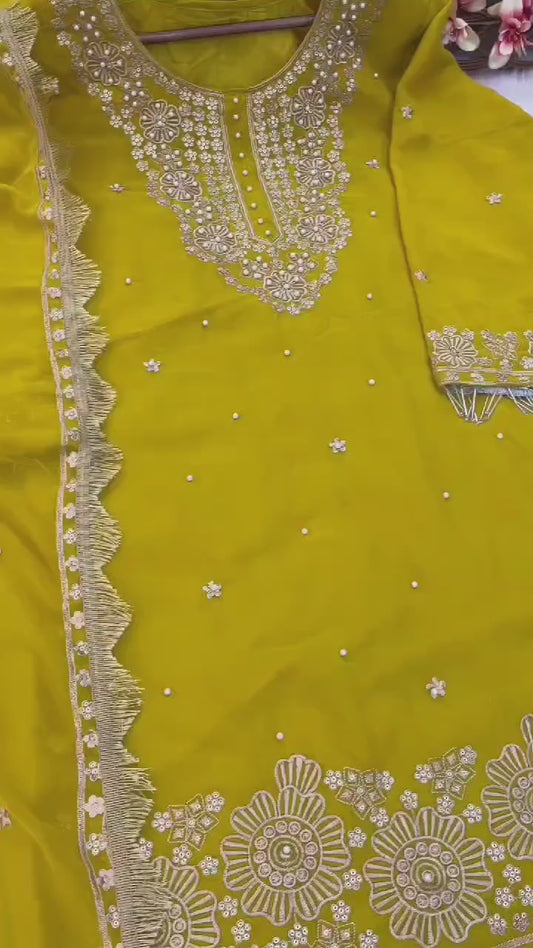 545 Anamsa Embroidered Pakistani Readymade Suits