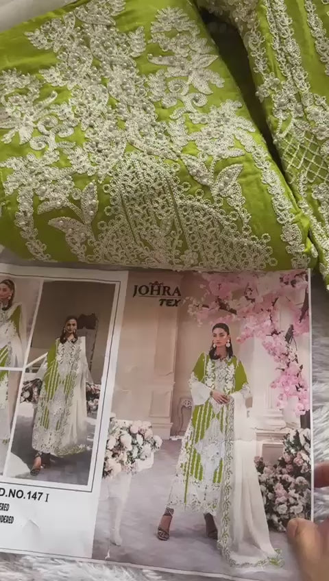 Jt-147-I Johra Tex Cotton Pakistani Salwar Suits